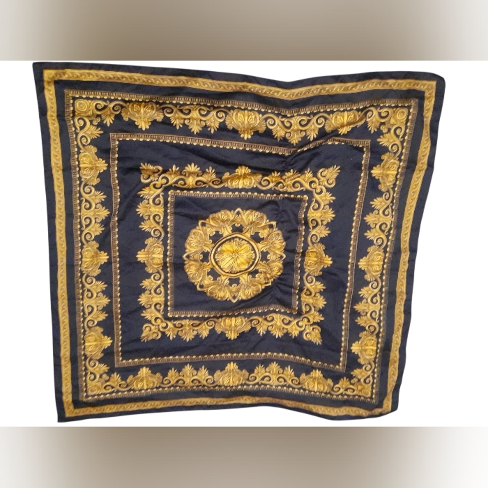 Vintage 100% Polyester | Art of The Scarf | Made in Italy